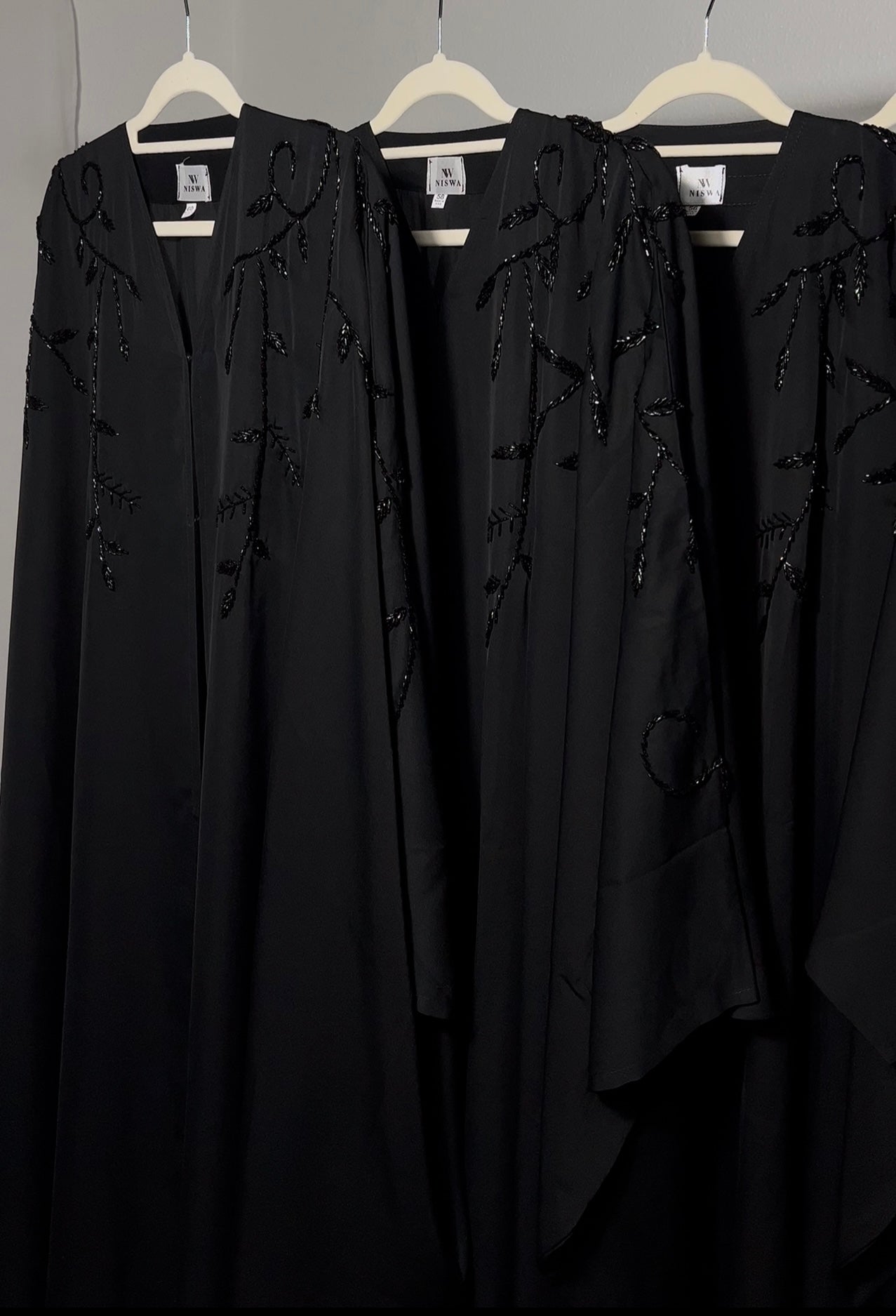 Midnight Butterfly Abaya